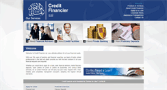 Desktop Screenshot of creditfinancier.com